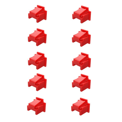 10pcs /Set RJ45 Network Port Dust Plug Router Network Cable Protection Cover