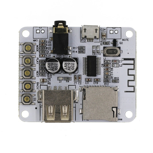 Bluetooth MP3 Decoder Module Audio Receiver Board Decoder Playback With USB TF Card Preamp Output, Bluetooth MP3 Decoder Module