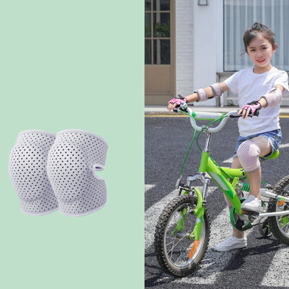 Nailekesi Kids Outdoor Sports Equipment Anti-fall Protective Gear, Pink 4 In 1, Gray Purple 6 In 1, Black 6 In 1, Pink 6 In 1, Gray Purple Knee Pads, Black Knee Pads, Pink Knee Pads