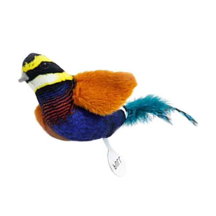 Pets Self-Exciting Simulation Hanging Sounding Plush Toys, Gray Orange, Blue, Green, Colorful, Black White, Red