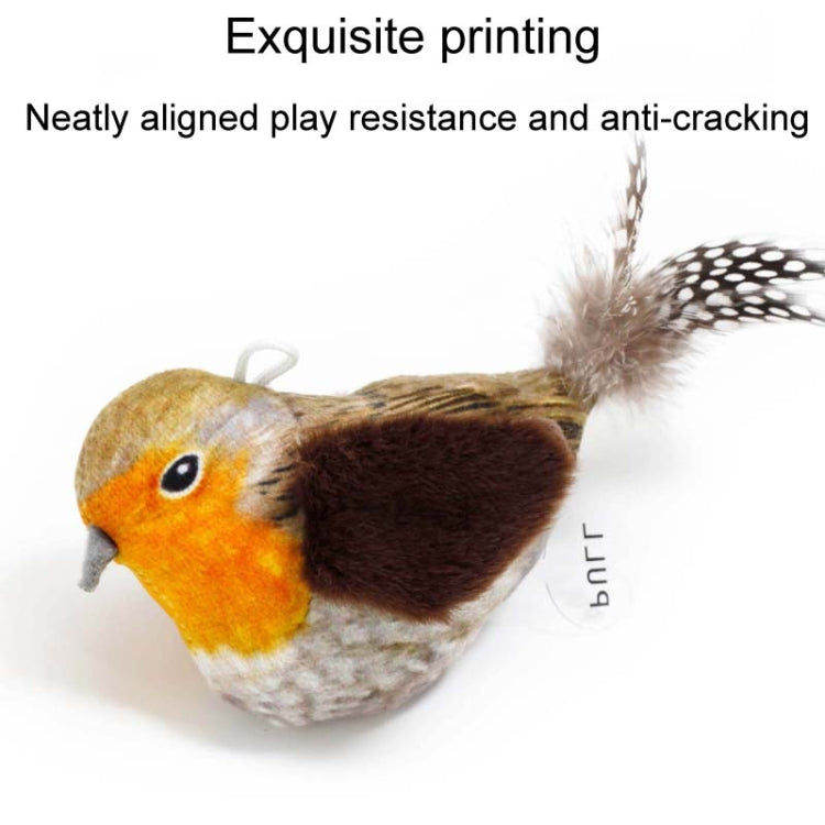 Pets Self-Exciting Simulation Hanging Sounding Plush Toys, Gray Orange, Blue, Green, Colorful, Black White, Red