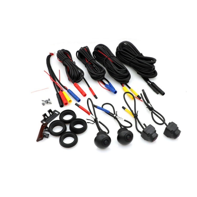 3D AHD1080P Switch 720P 360 Degree Panoramic Camera Imaging System Vehicle Camera