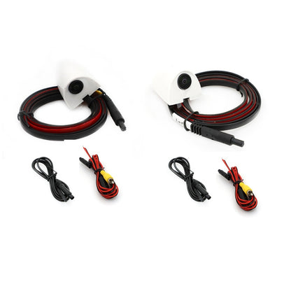 Punch-Free Car Imaging Side View Blind Spot Car Universal Night Vision Camera, AHD1080P Black, AHD1080P Silver, AHD1080P White, CVBS Black, CVBS Silver, CVBS White