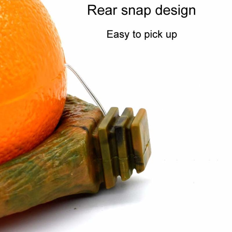 Parrot Spill-Proof Plastic Feeder Fruit Shape Bird Cage Food Cup, Apple, Orange, Pomegranate, Pumpkin, Corn