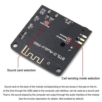 DIY Bluetooth 5.0 Audio Receiver Module PRO MP3 Bluetooth Decoder Board Car Speaker Audio Amplifier Board 4.1, Bluetooth 5.0 Audio Receiver Module