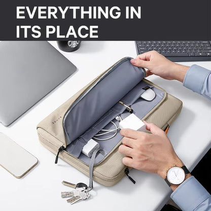 BANGE BG-6802 Laptop Bag Notebook Protective Case, Black Small, Khaki Small, Pink Small, Black Large, Khaki Large, Pink Large