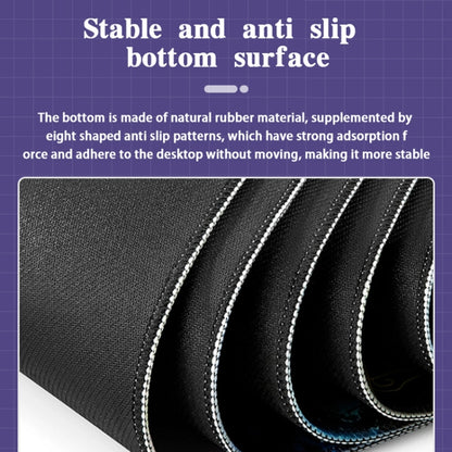 Big Wave Gaming Mouse Pad Non-Slip Rubber Desk Mat, 300x600x2mm, 300x700x3mm, 300x800x2mm, 300x800x3mm, 400x900x2mm, 400x900x3mm