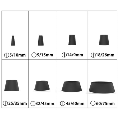 8pcs /Set Car Exhaust Pipe Leak Detection Plugs