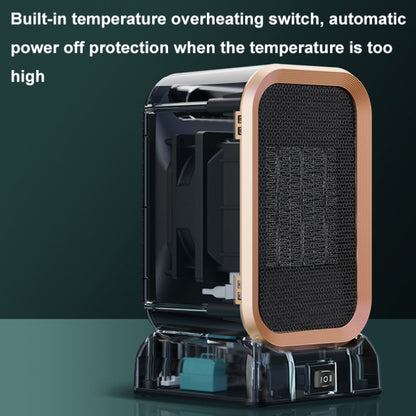 1000W High-power Household Heater Small Desktop Ceramic PTC Heating Heater, EU Plug, UK Plug, US Plug