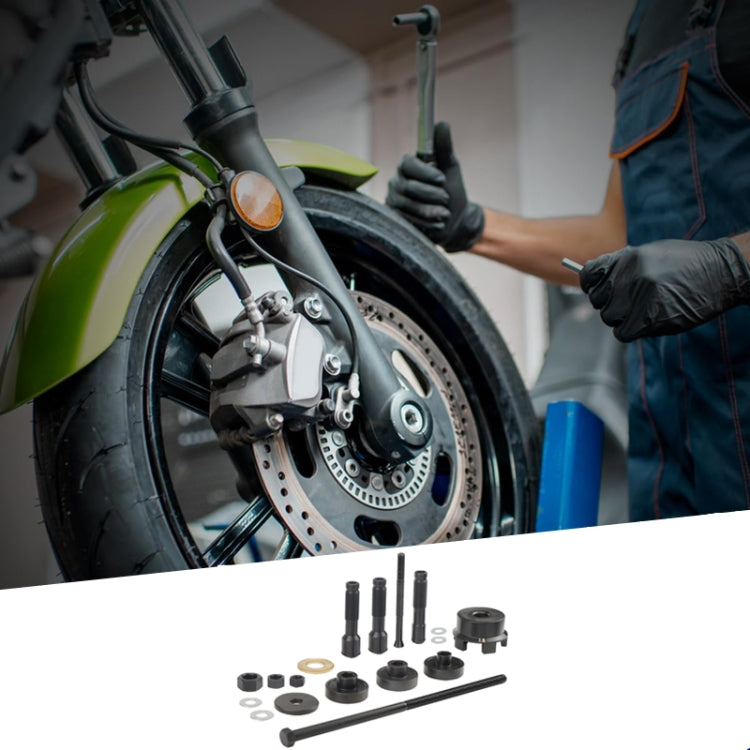 For Harley Davidson Motorcycle Wheel Bearing Pulling Tool, 18pcs / Set