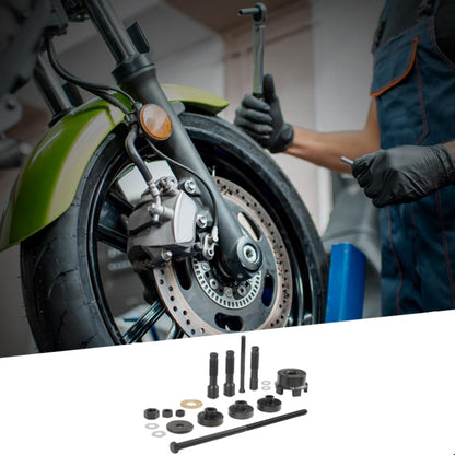 For Harley Davidson Motorcycle Wheel Bearing Pulling Tool, 18pcs / Set