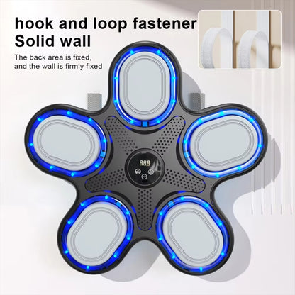 Smart Bluetooth Music Boxing Machine Reaction Training Equipment, With Half-finger Gloves, With Adult Gloves, With Children Gloves, With MMA Gloves