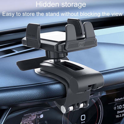 Car Dashboard Multifunctional Rotating And Folding Cell Phone Navigation Holder
