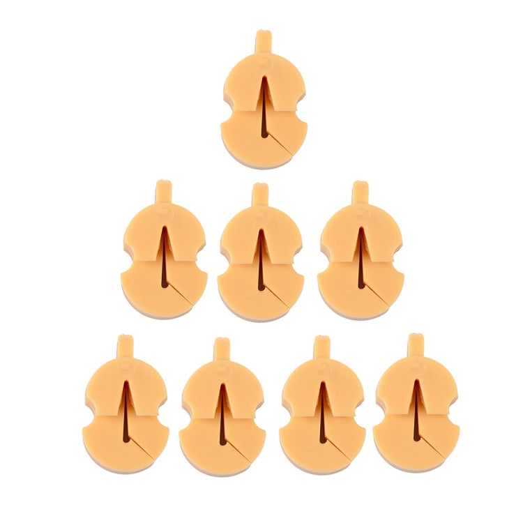 8pcs /Set Violin Mute Instrument Volume Reduction Tool