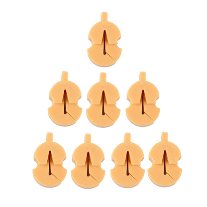 8pcs /Set Violin Mute Instrument Volume Reduction Tool