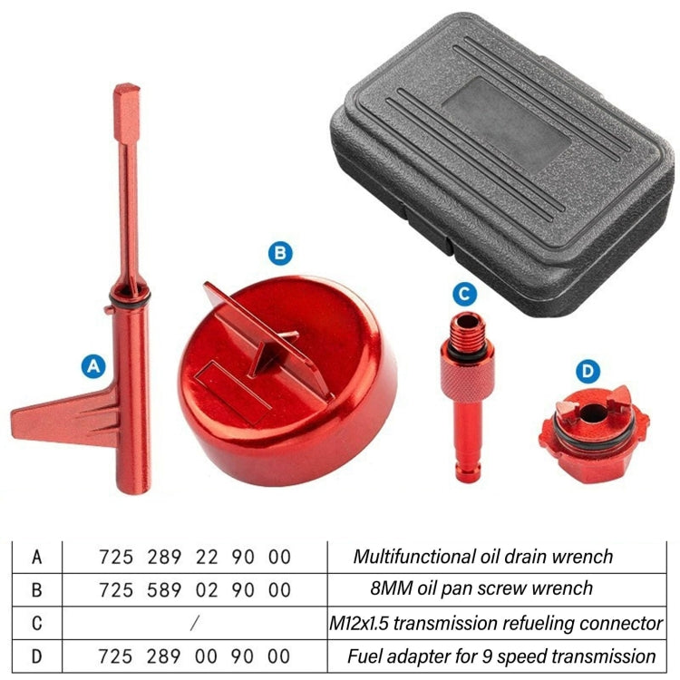 9-speed Oil Level Check Adjustment Gearbox Oil Change Tool