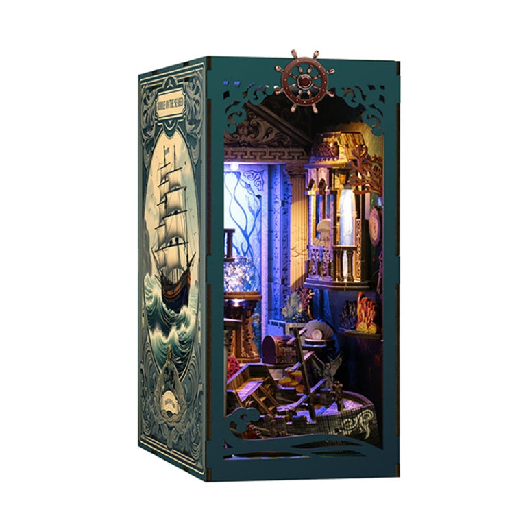 DIY Assembled LED Three-dimensional Undersea Fantasy Bookend Model Children Luminous Toy, Undersea Fantasy