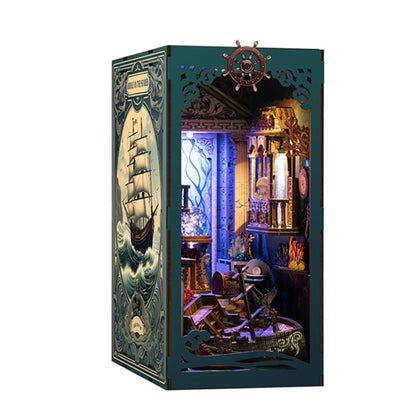 DIY Assembled LED Three-dimensional Undersea Fantasy Bookend Model Children Luminous Toy, Undersea Fantasy