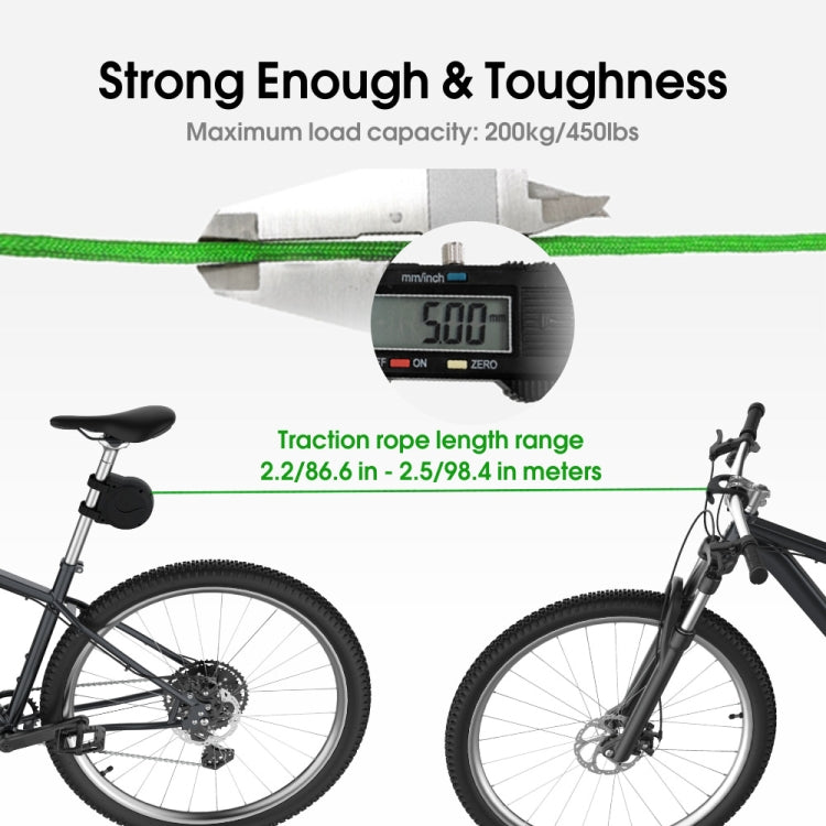 Parent-child Bicycle Trailer Device Towing Rope