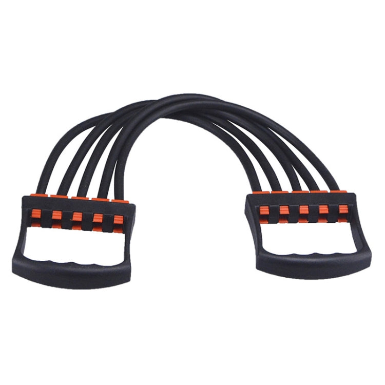 5 Resistance Tubes Chest Expander Pectoral Exercise Puller Arm Strength Trainer Detachable Pull Rope Fitness Equipment