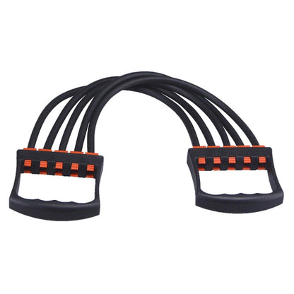 5 Resistance Tubes Chest Expander Pectoral Exercise Puller Arm Strength Trainer Detachable Pull Rope Fitness Equipment