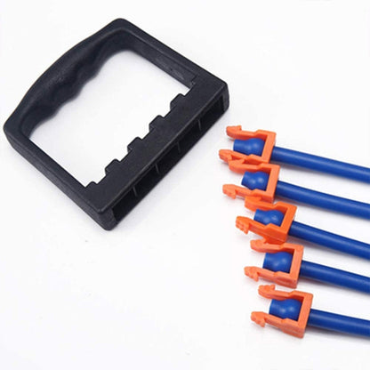 5 Resistance Tubes Chest Expander Pectoral Exercise Puller Arm Strength Trainer Detachable Pull Rope Fitness Equipment