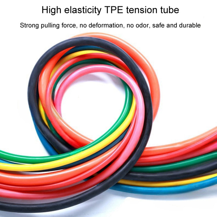 5 Resistance Tubes Chest Expander Pectoral Exercise Puller Arm Strength Trainer Detachable Pull Rope Fitness Equipment