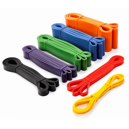 Resistance Band Latex Strength Training Resistance Ring Pull-Ups Assisted Ring Yoga Elastic Band, 2080x4.5x6.4mm Yellow, 2080x4.5x13mm Red, 2080x4.5x19mm Green, 2080x4.5x22mm Black, 2080x4.5x29mm Red, 2080x4.5x32mm Purple, 2080x4.5x45mm Green
