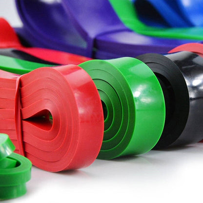 Resistance Band Latex Strength Training Resistance Ring Pull-Ups Assisted Ring Yoga Elastic Band, 2080x4.5x6.4mm Yellow, 2080x4.5x13mm Red, 2080x4.5x19mm Green, 2080x4.5x22mm Black, 2080x4.5x29mm Red, 2080x4.5x32mm Purple, 2080x4.5x45mm Green