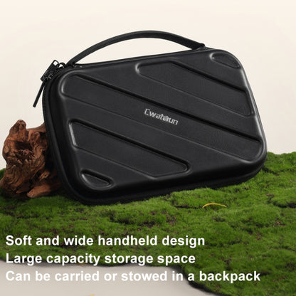 Cwatcun D163 Photography Accessories Organiser EVA Hard Shell Drop-proof Clutch Portable Digital Bag, D163