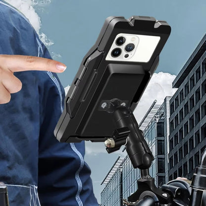 GUB PLUS17 Bicycle Mobile Phone Waterproof Bag Holder Motorcycle Handlebar Rainproof Stand, PLUS17
