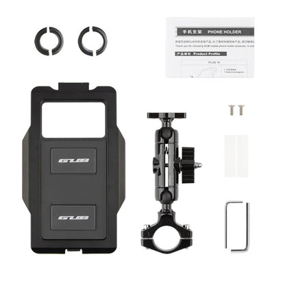 GUB PLUS17 Bicycle Mobile Phone Waterproof Bag Holder Motorcycle Handlebar Rainproof Stand, PLUS17