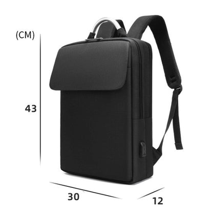 SKV BLB21282 Men Business Duty Traveling Double Shoulder Bag Lightweight Large Capacity Laptop Backpack