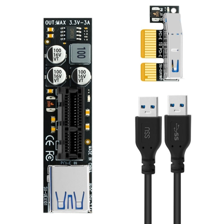 SSU PCI-E To X1 Interface Extension Cable, 0.3m, 0.6m, 1m, 1.5m