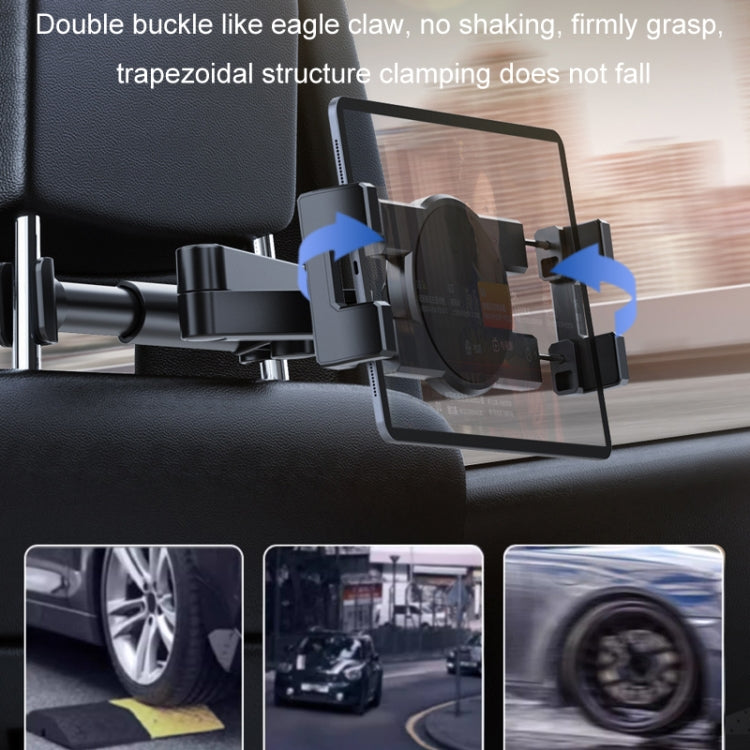 Car Seat Backrest Mobile Phone Tablet Holder, A081+X159