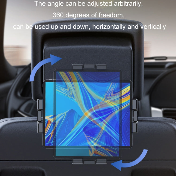 Car Seat Backrest Mobile Phone Tablet Holder, A081+X159