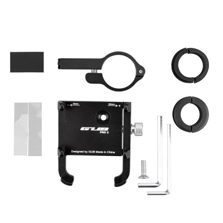 GUB PRO2 Aluminium Bicycle Phone Holder, PRO2 Bicycle Handlebar