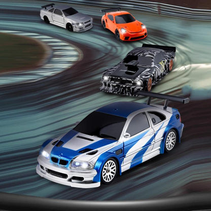 1:43 Full Scale Mini 4WD Drifting Charging Remote Control Car, 4301 Black Mustang, 4302 Blue M3, 4303 Orange 911, 4304 Silver GTR, 4301G Black Mustang With Gyroscope, 4302G Blue M3 With Gyroscope, 4303G Orange 911 With Gyroscope...