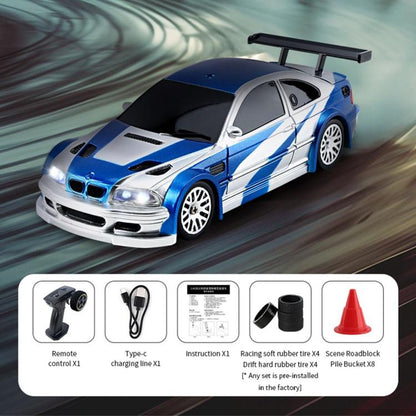 1:43 Full Scale Mini 4WD Drifting Charging Remote Control Car, 4301 Black Mustang, 4302 Blue M3, 4303 Orange 911, 4304 Silver GTR, 4301G Black Mustang With Gyroscope, 4302G Blue M3 With Gyroscope, 4303G Orange 911 With Gyroscope...