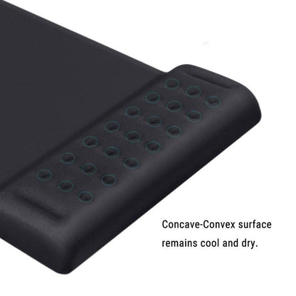 Rectangular Memory Foam Slow Rebound Wrist Breathable Mouse Pad