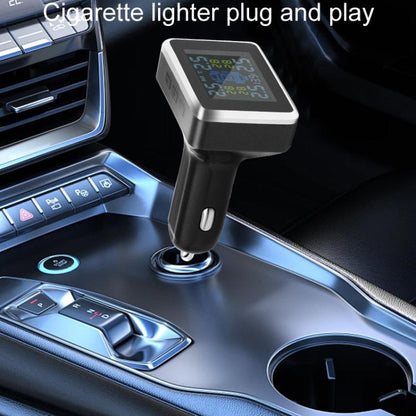 Car Cigarette Lighter Type Tire Pressure Monitor Wireless Tire Pressure Sensor, External, Internal