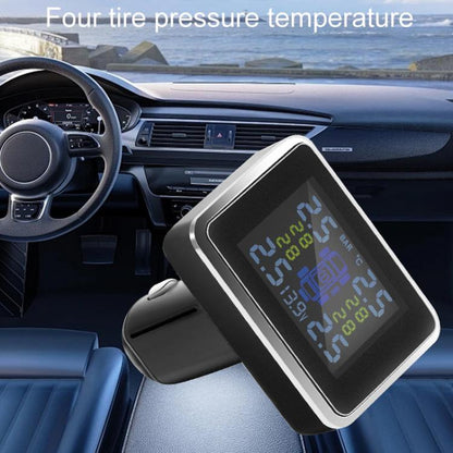 Car Cigarette Lighter Type Tire Pressure Monitor Wireless Tire Pressure Sensor, External, Internal
