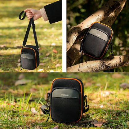 Cwatcun D168 Small Convenient Camera Bag Scratch-Resistant And Wear-Resistant Microslice Card Camera Pouch, D168 Small