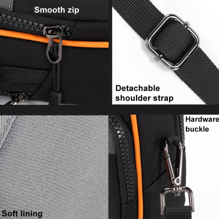 Cwatcun D168 Small Convenient Camera Bag Scratch-Resistant And Wear-Resistant Microslice Card Camera Pouch, D168 Small