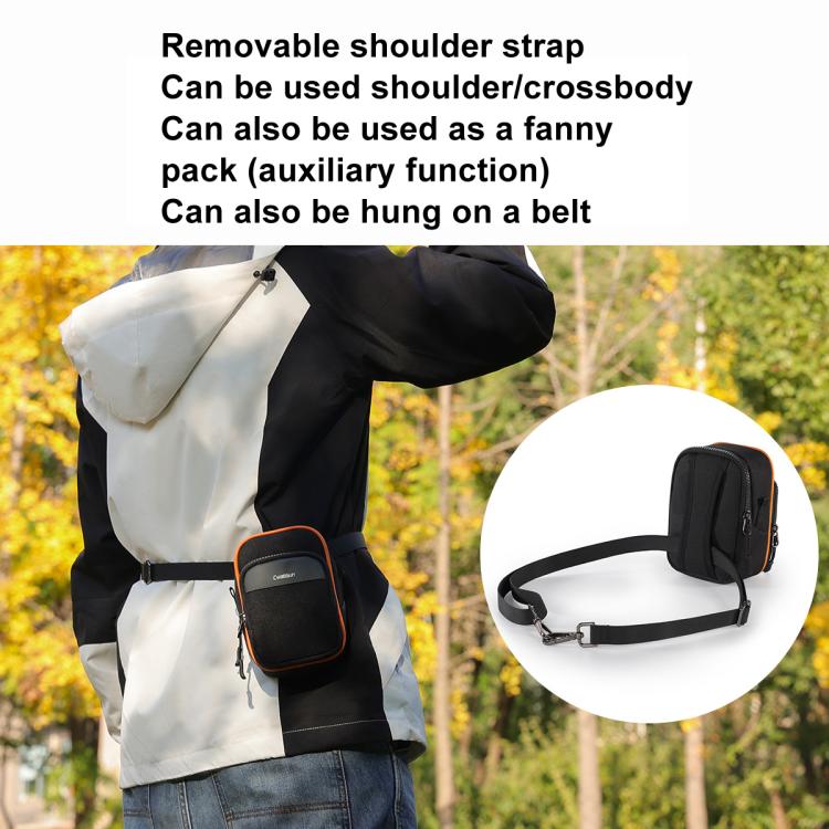 Cwatcun D168 Small Convenient Camera Bag Scratch-Resistant And Wear-Resistant Microslice Card Camera Pouch, D168 Small