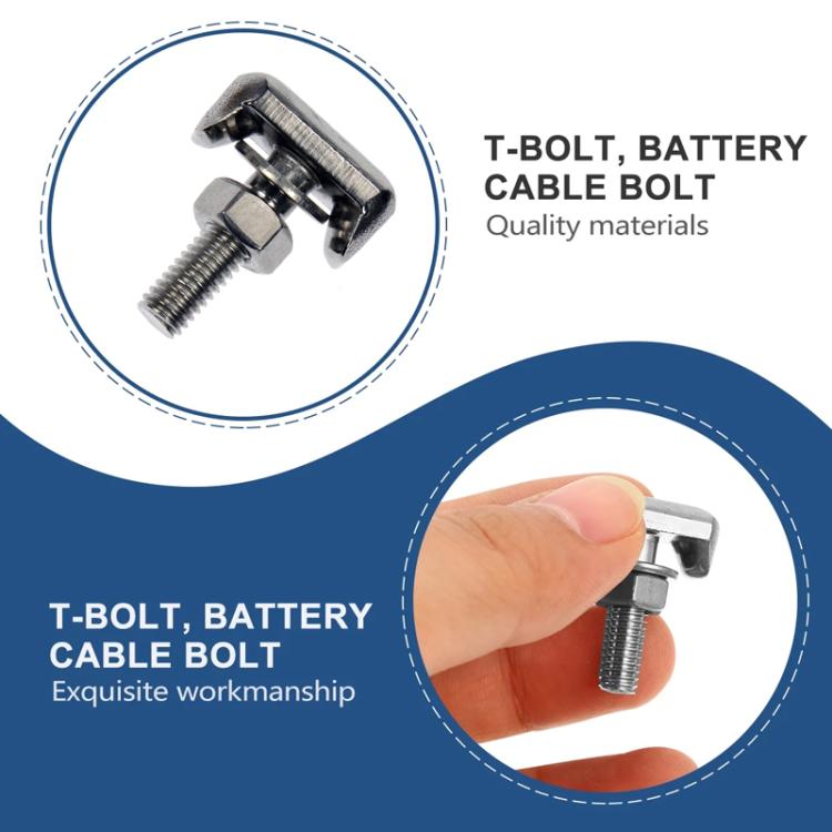 For Cadillac / Chevrolet / GMC / Saturn Car 304 Stainless Steel T-Bolt, 2pcs / Set