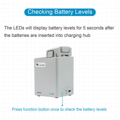 For DJI Mini 4 Pro / Mini 3 Pro / Mini 3 YX  Dual-Way Charger Battery Manager, Without Plug, With 35W US Plug, With 35W EU Plug