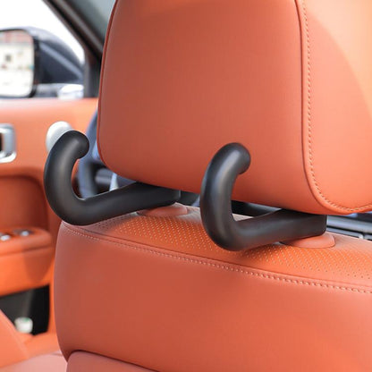 1pair Car Rear Seat Concealed Hook