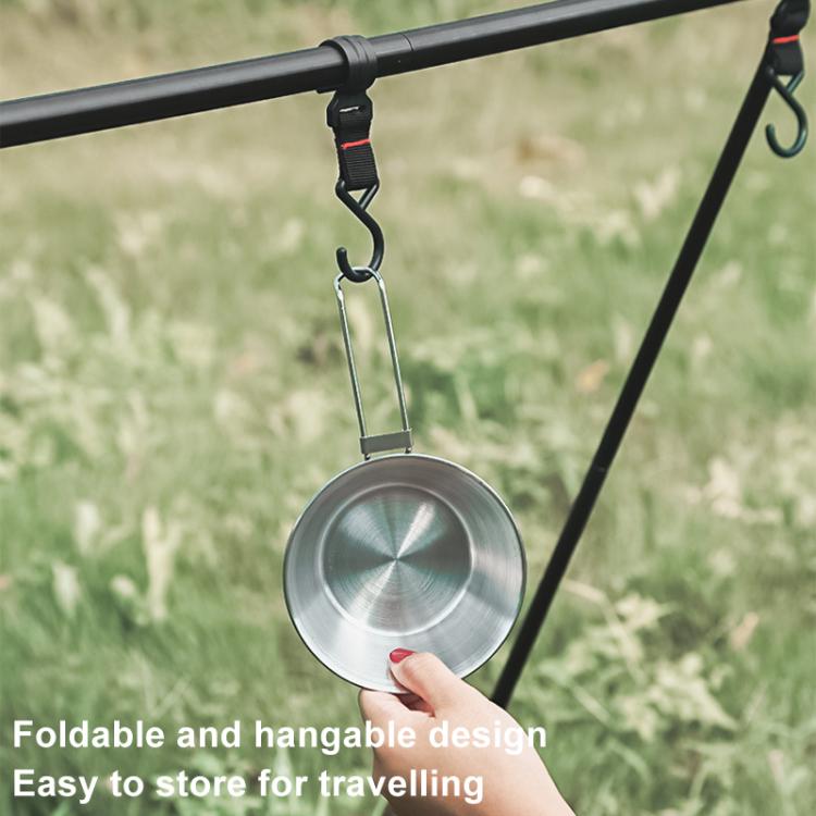 Portable Foldable Stainless Steel Bowl With Storage Bag Camping Cutlery Set, AOTU AT6440 2pcs 500ml, AOTU AT6440 4pcs 300ml, AOTU AT6440 2pcs 300ml+2pcs 500ml, AOTU AT6440 4pcs 500ml