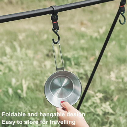Portable Foldable Stainless Steel Bowl With Storage Bag Camping Cutlery Set, AOTU AT6440 2pcs 500ml, AOTU AT6440 4pcs 300ml, AOTU AT6440 2pcs 300ml+2pcs 500ml, AOTU AT6440 4pcs 500ml